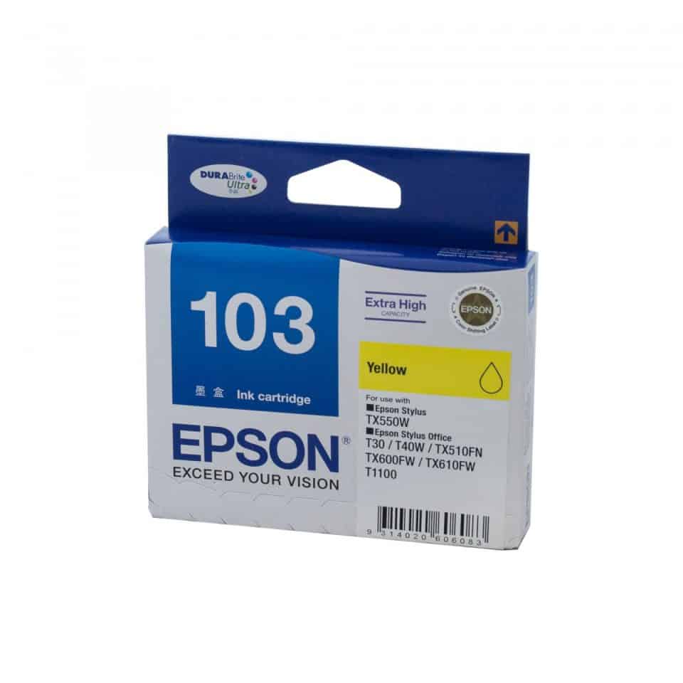 Epson 103 H/Y Yellow Ink Cartridge