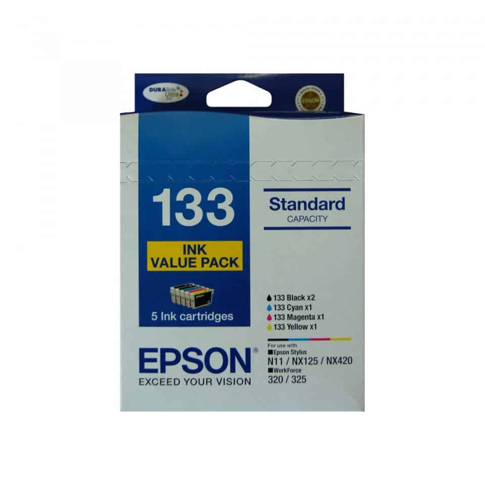 Epson 133 x 5 Ink Value Pack