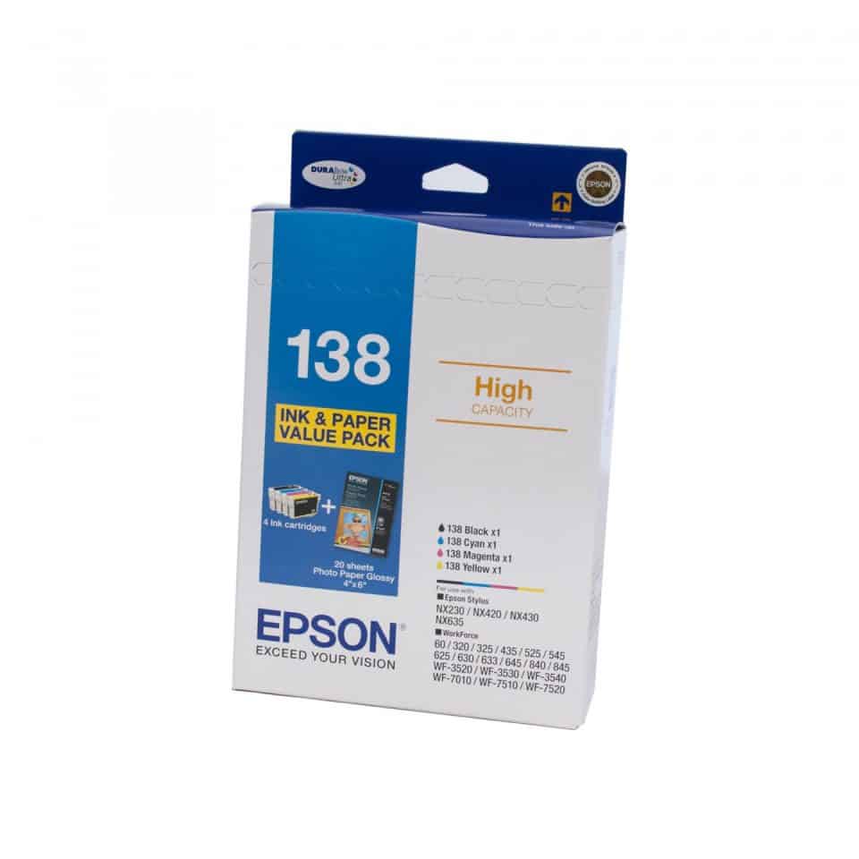 Epson 138 Ink Bundle Pack