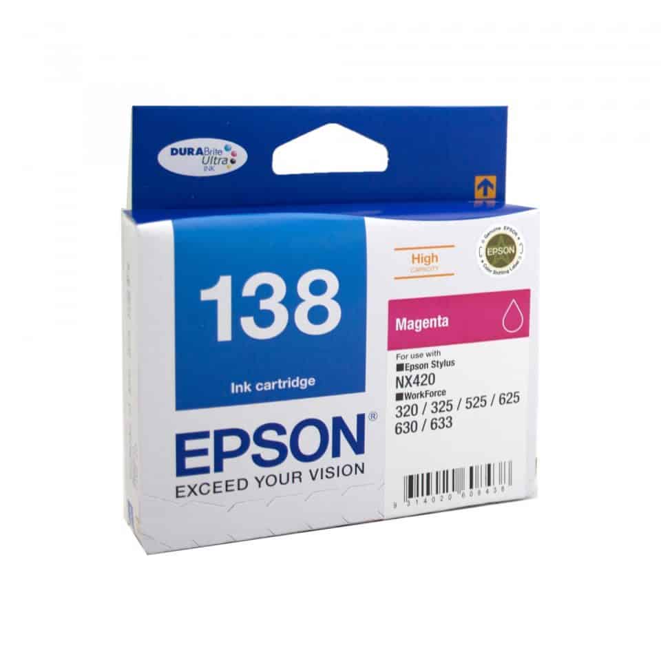 Epson 138 Magenta Ink Cartridge