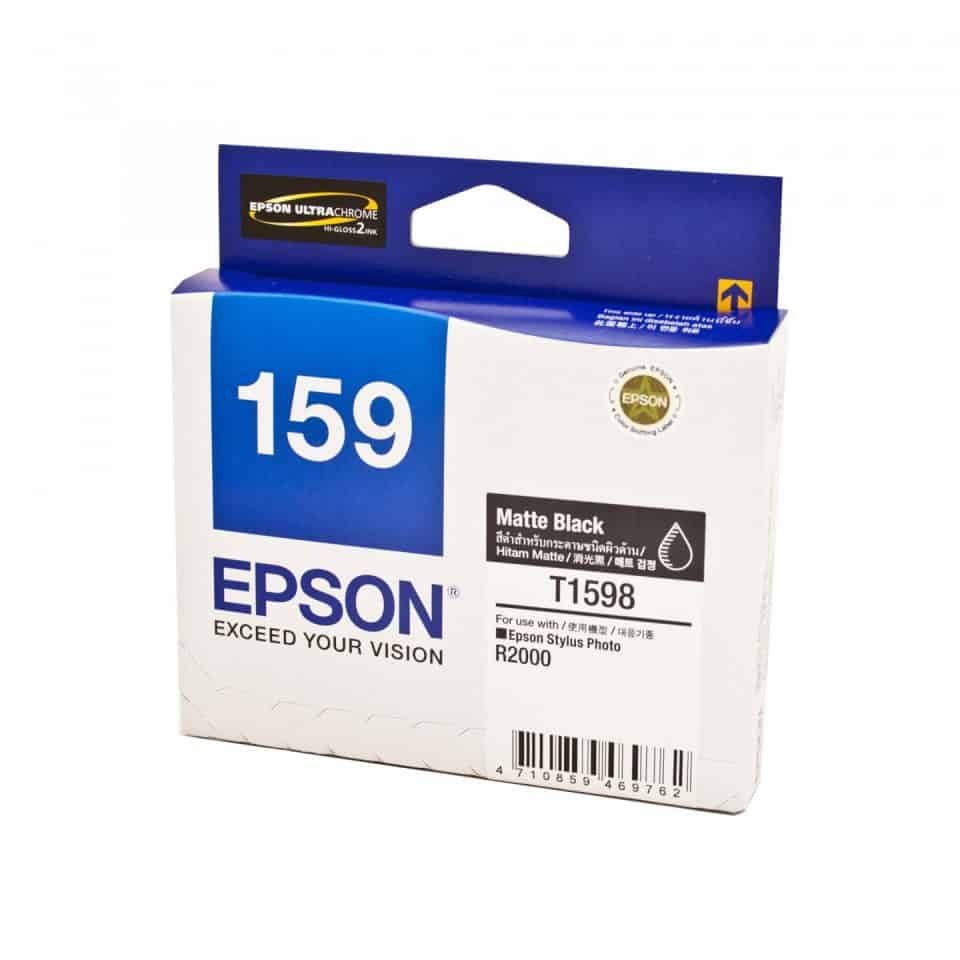 Epson 1598 Matte Black Ink Cartridge