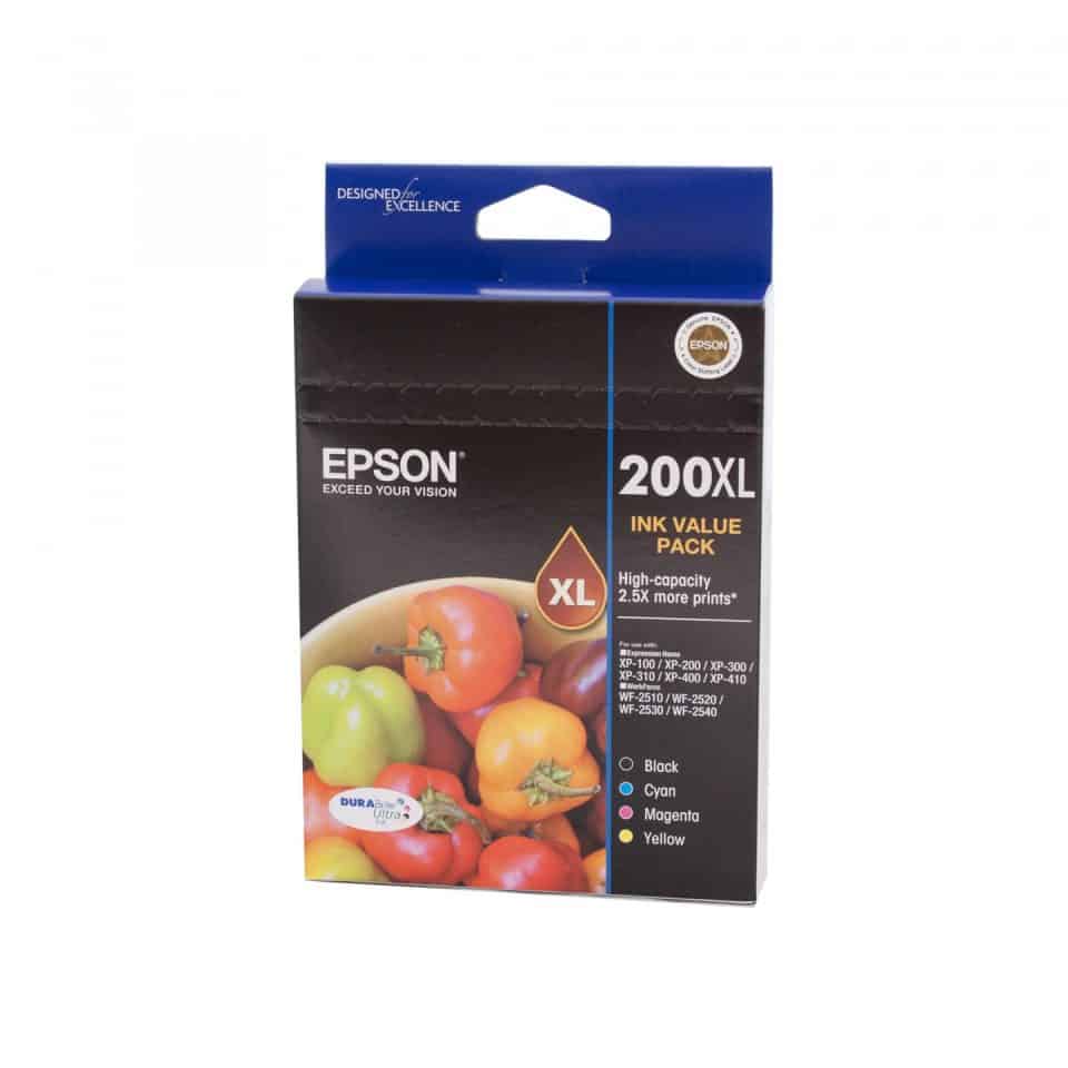 Epson 200 4 High Yield Ink Value Pack