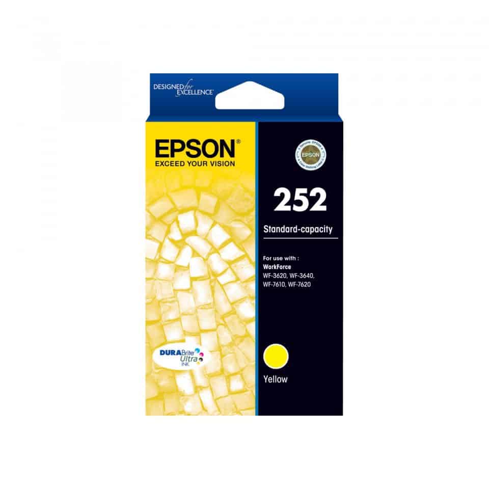 Epson 252 Yellow Ink Cartridge