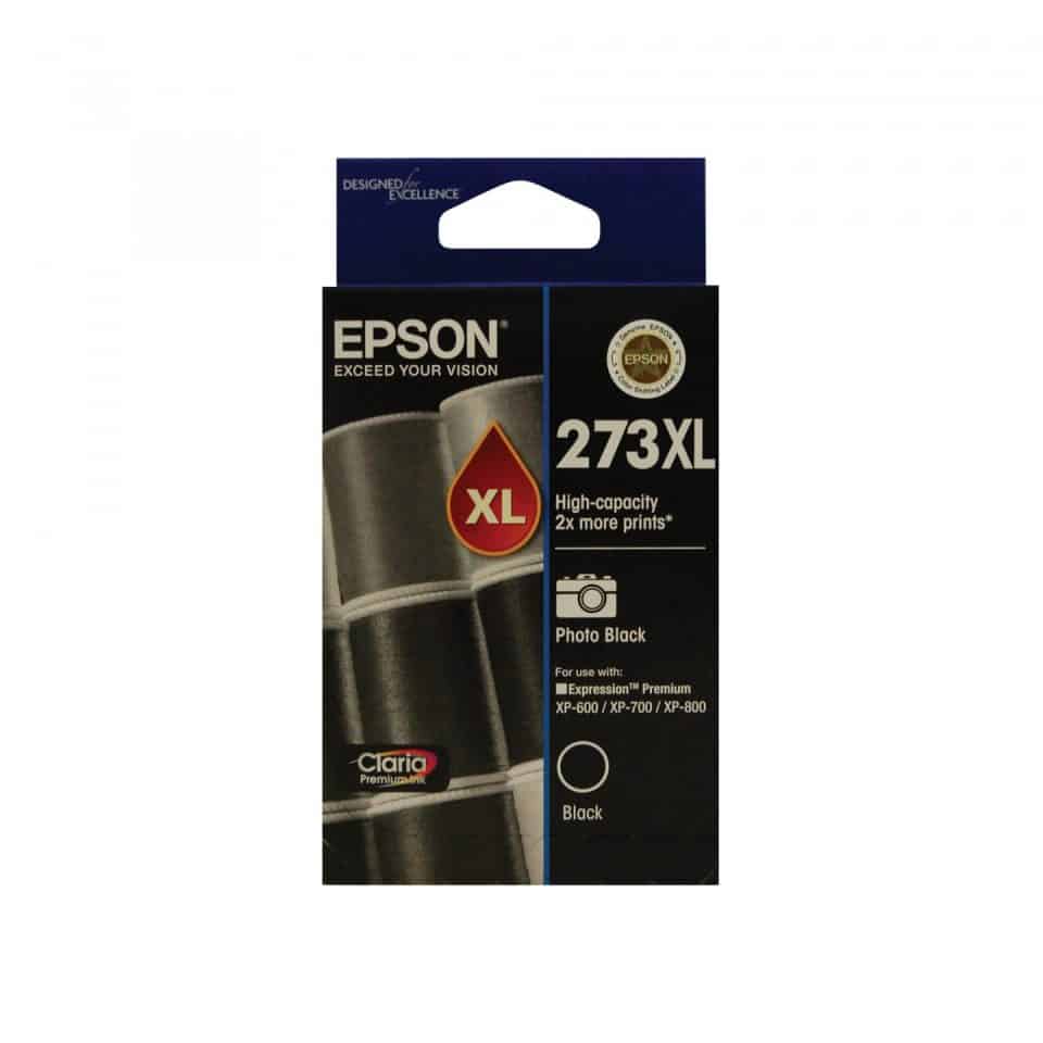 Epson 273 High Yield Phot Black Ink Cartridge – GOM