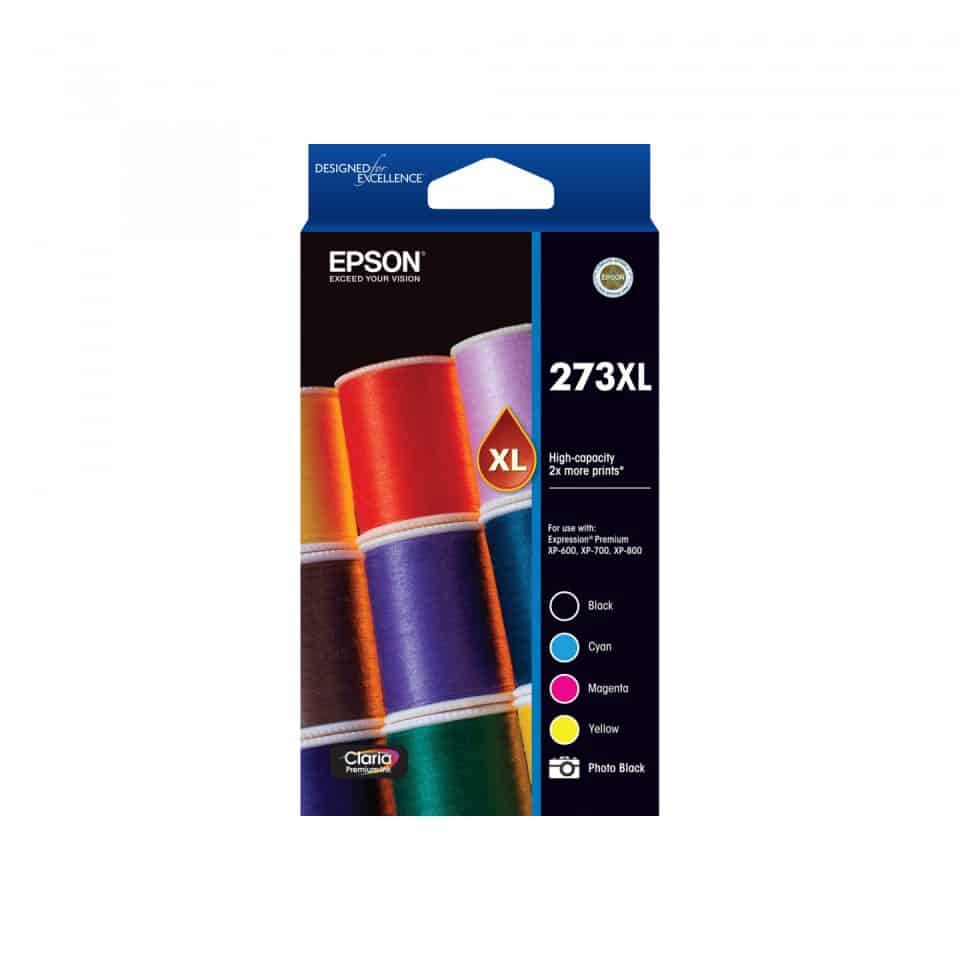 Epson 273 5 High Yield Ink Value Pack