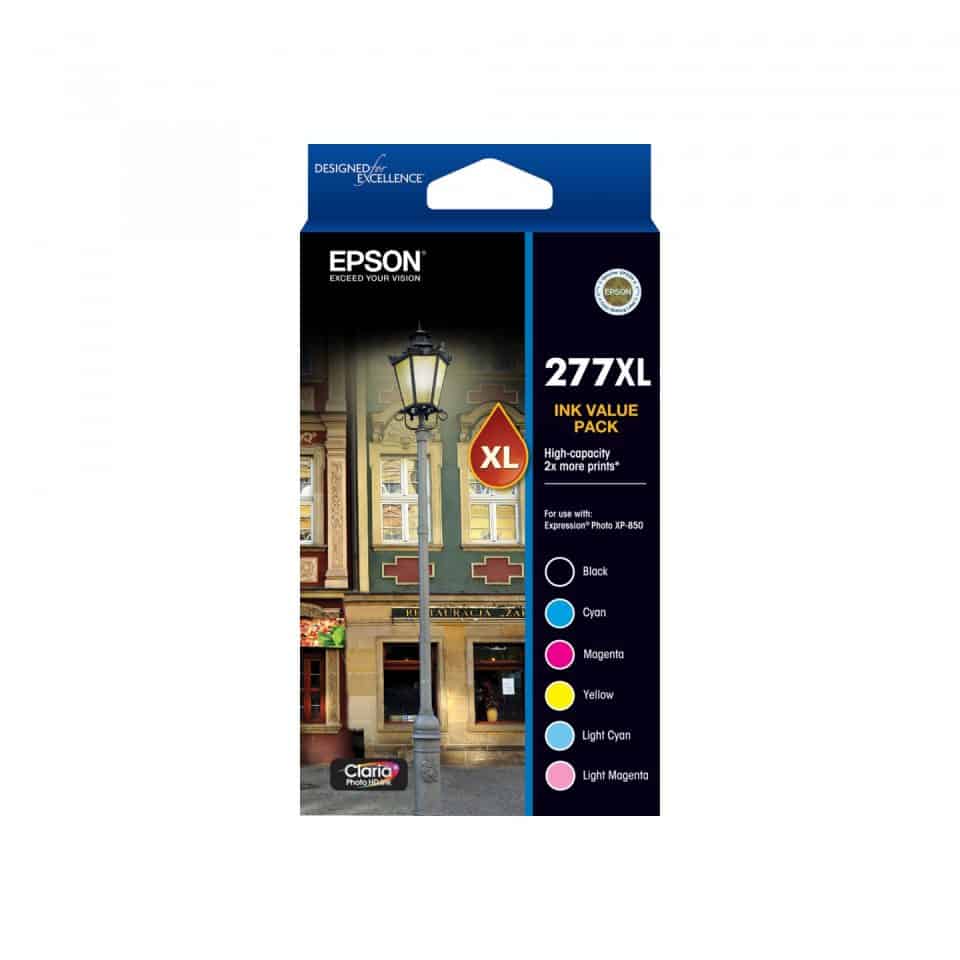 Epson 277 6 High Yield Ink Value Pack