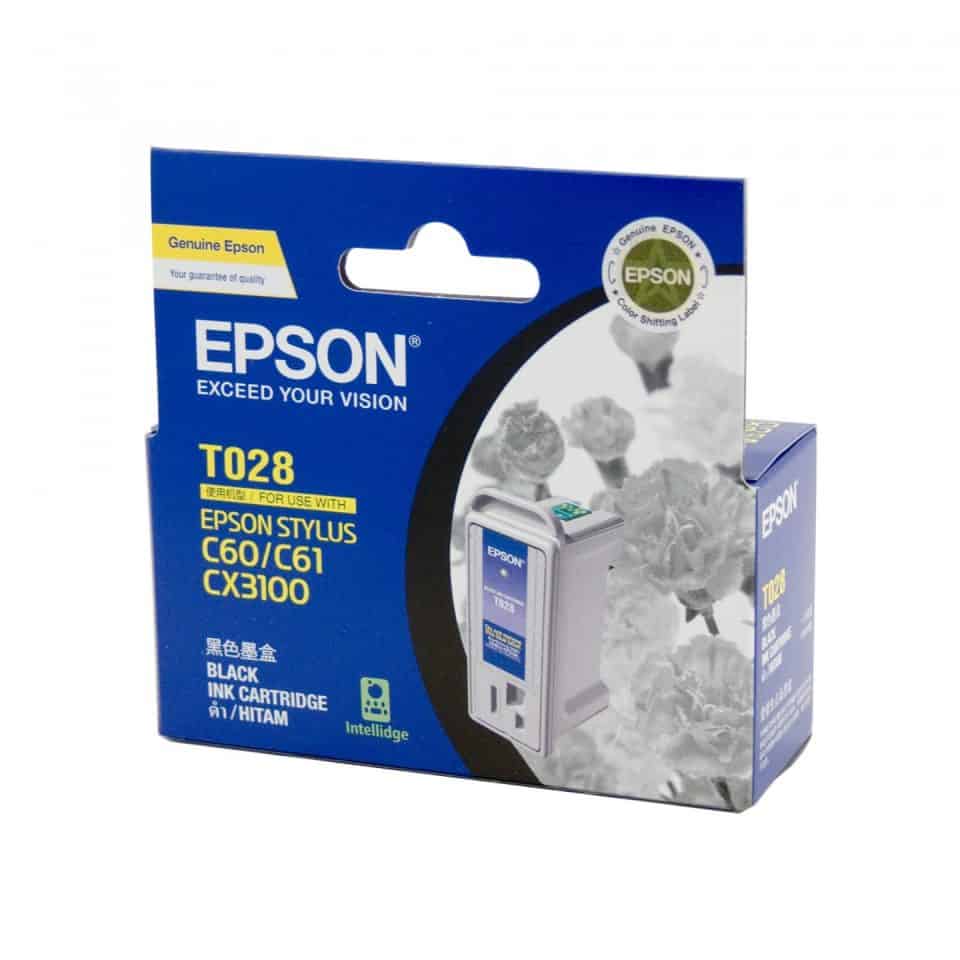 Epson T028 Black Ink Cartridge