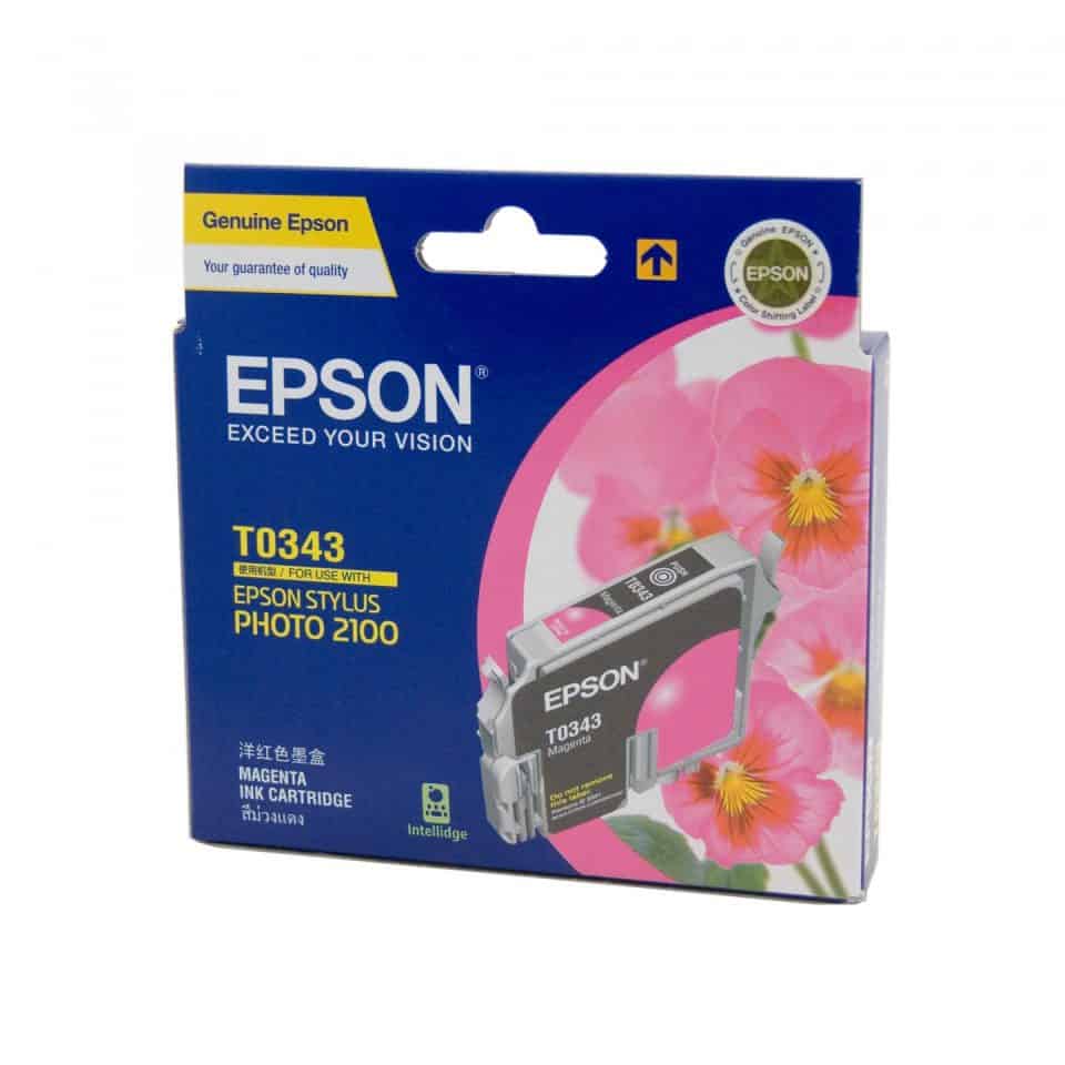 Epson T0343 Magenta Ink Cartridge