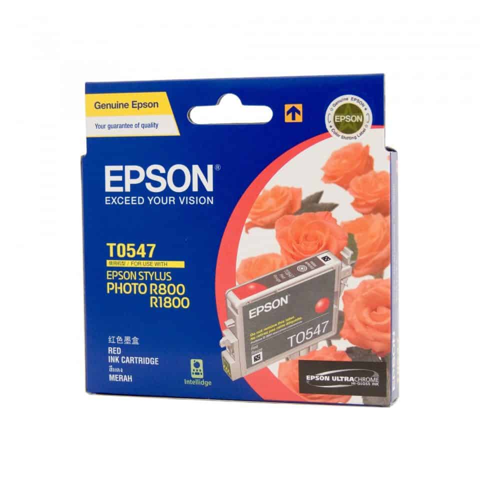 Epson T0547 Red Ink