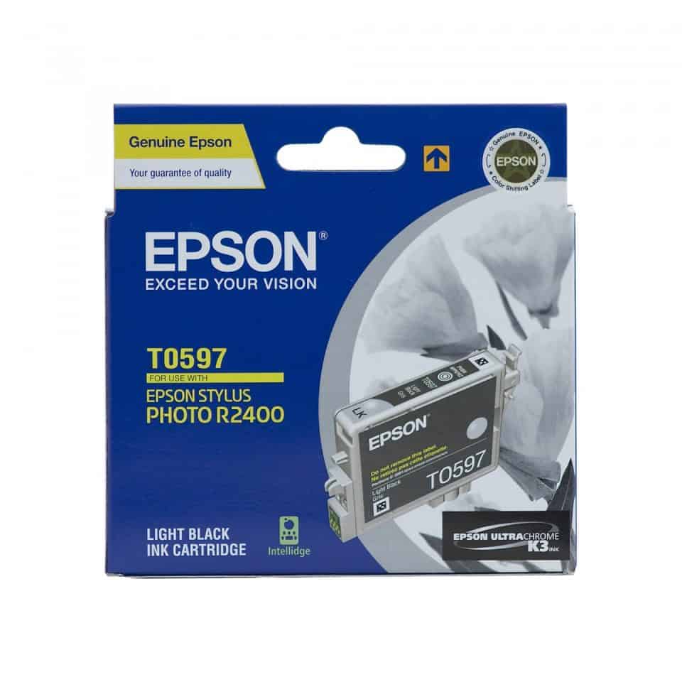 Epson T0597 Light Black Ink Cat