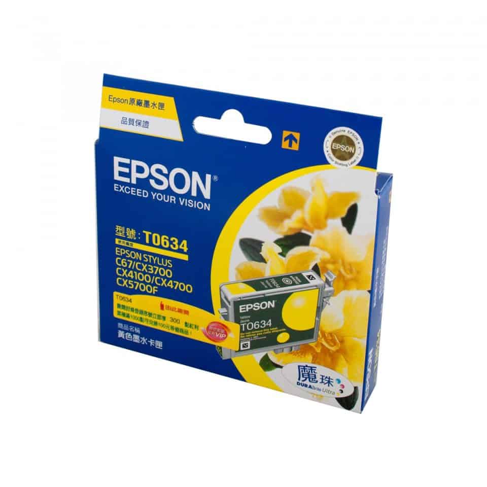 Epson T0634 Yellow Ink Cartridge