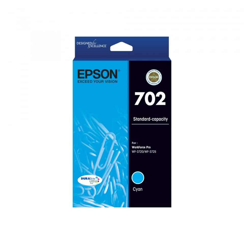 Epson 702 Cyan Ink Cartridge