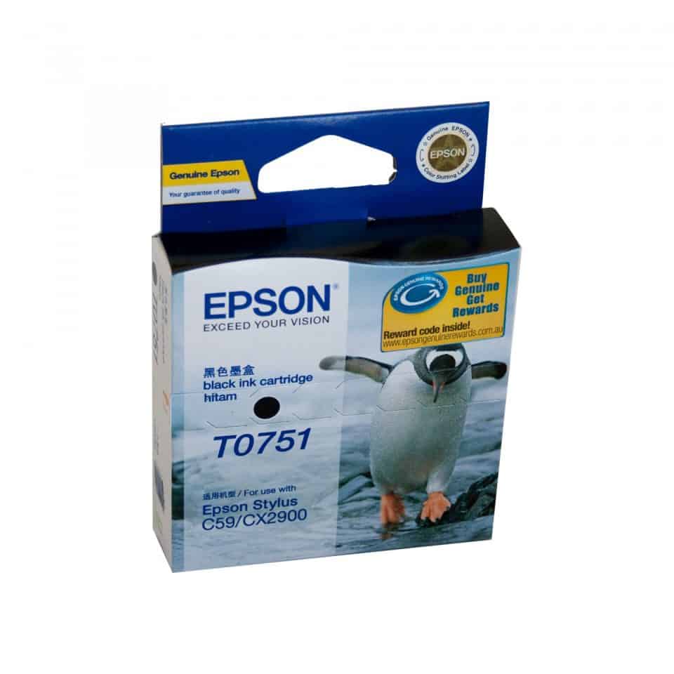 Epson T0751 Black Ink Cartridge
