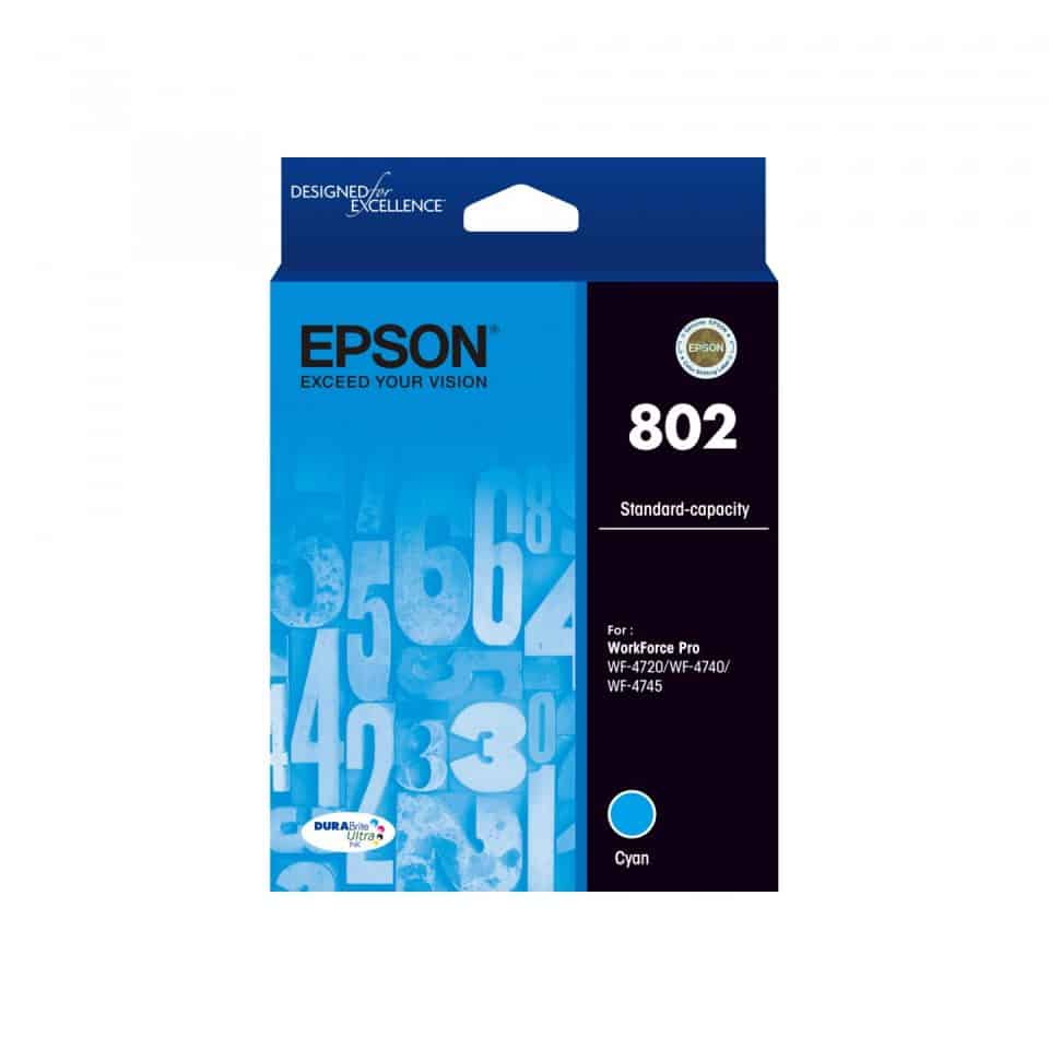 Epson 802 Cyan Ink Cartridge