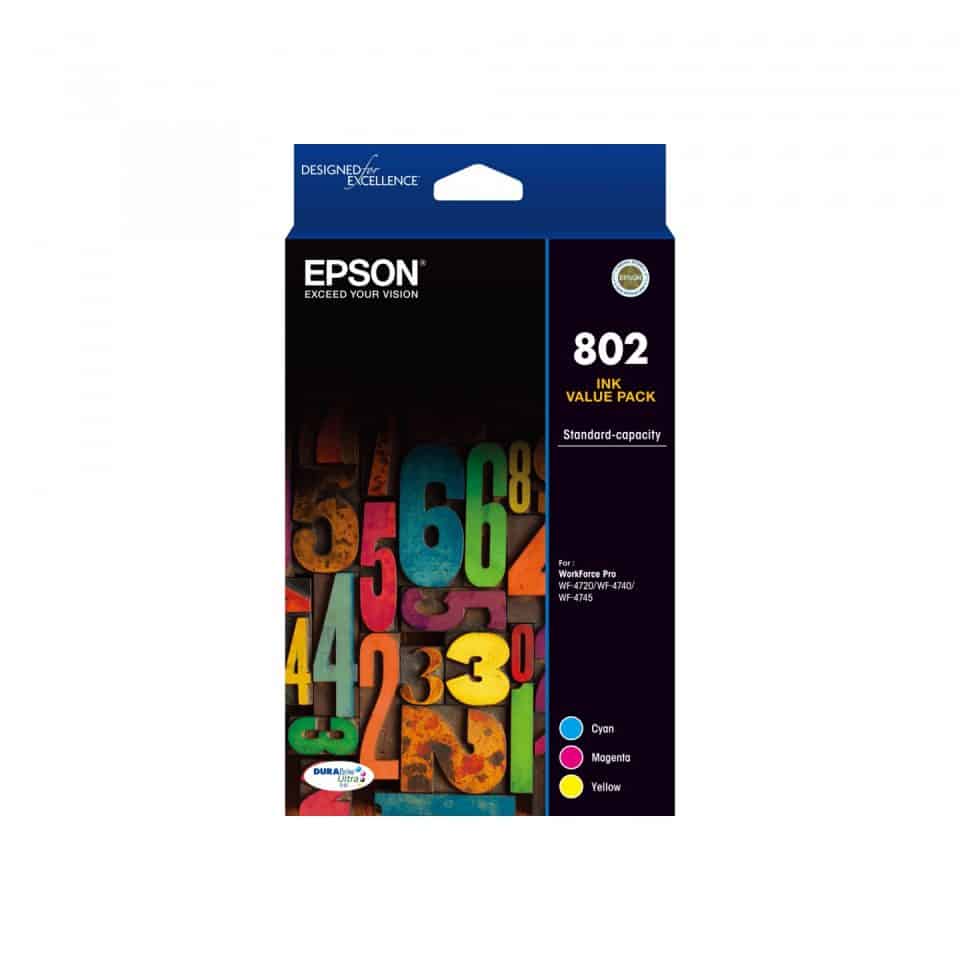 Epson 802 CMY Colour Pack