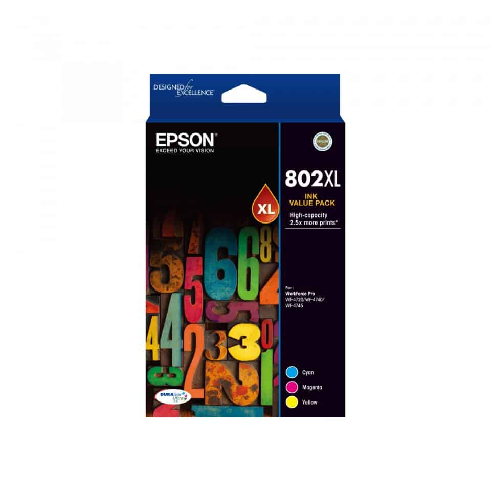 Epson 802 CMY XL Colour Pack