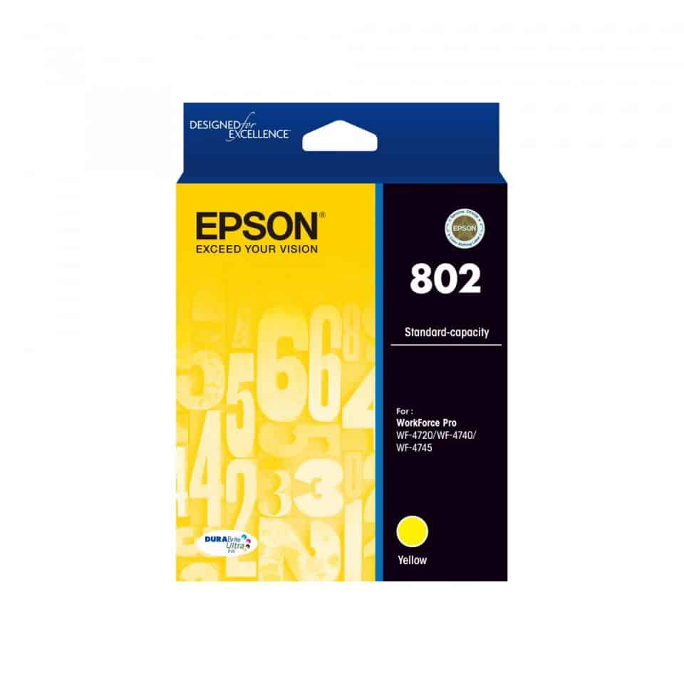 Epson 802 Yellow Ink Cartridge