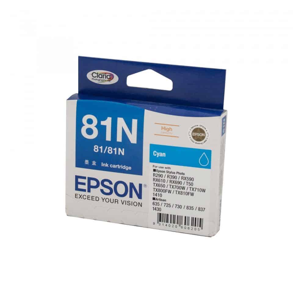 Epson 81N High Yield Cyan Ink Cartridge