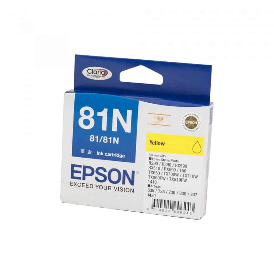 Epson 81N High Yield Yellow Ink Cartridge