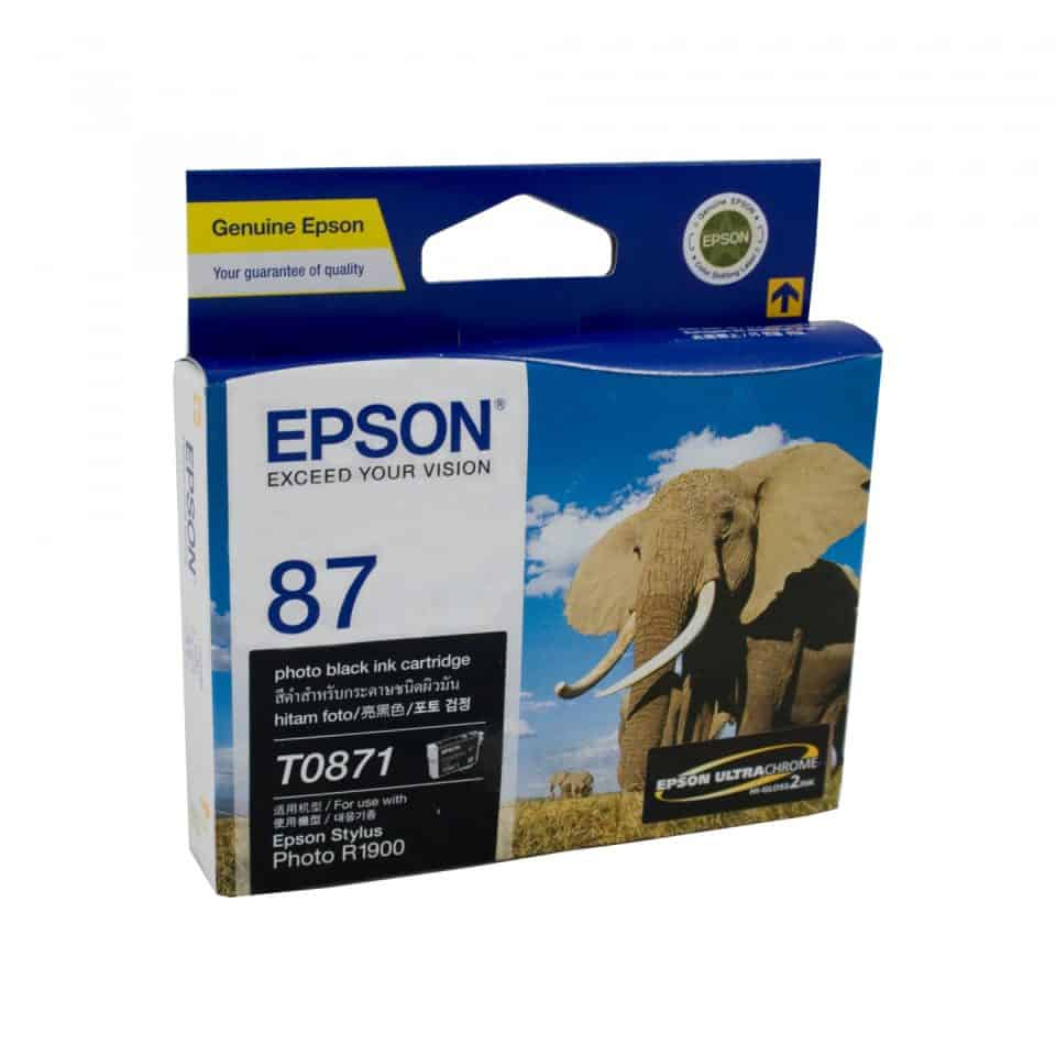 Epson T0871 Photo Black Ink