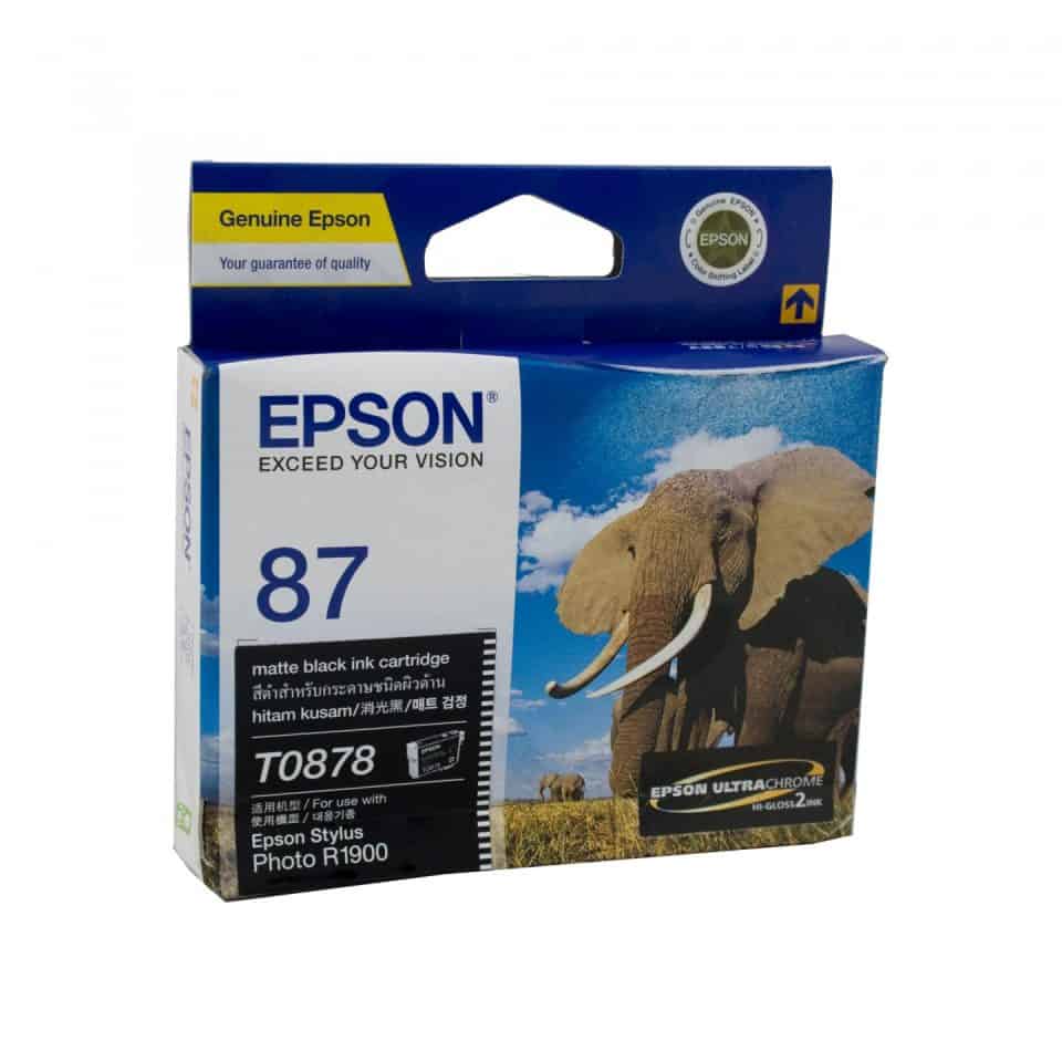 Epson T0878 Matte Black Ink