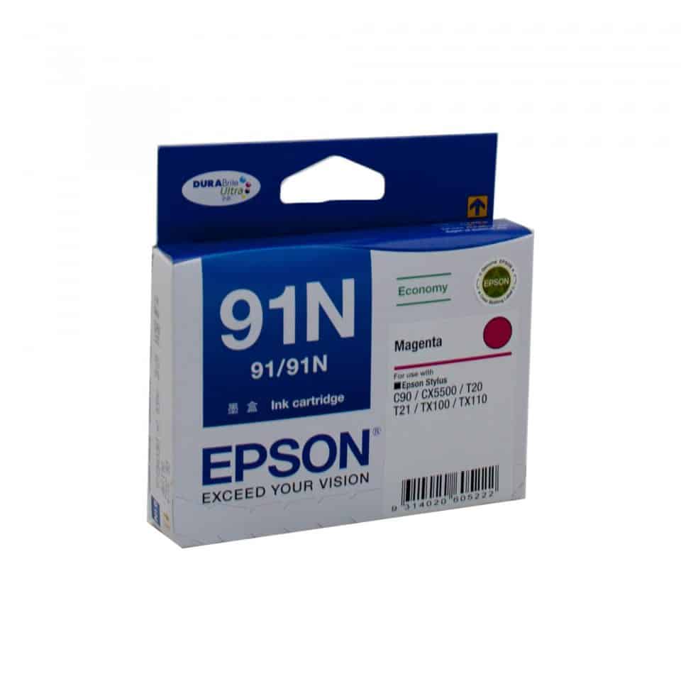 Epson 91N Magenta Ink Cartridge