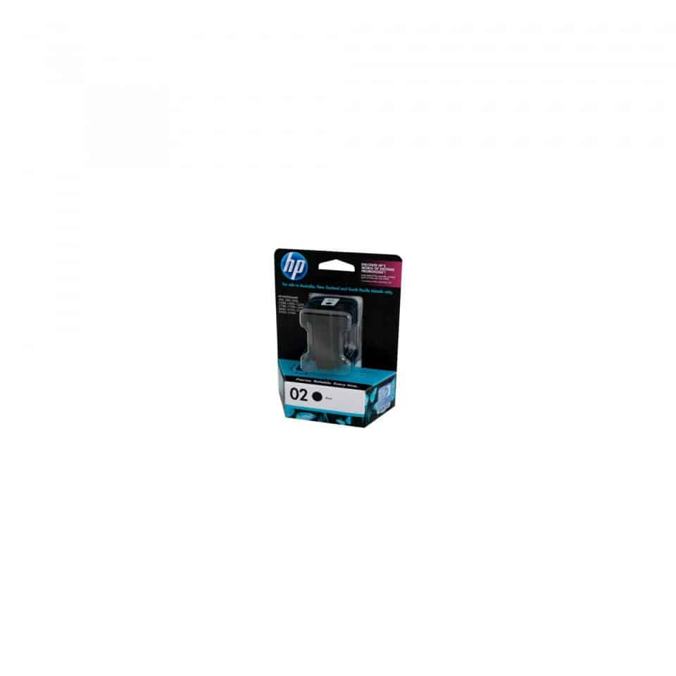 HP #02 Black Ink Cartridge C8721WA