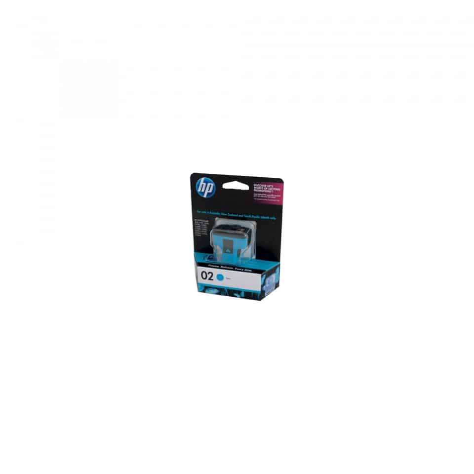 HP #02 Cyan Ink Cartridge C8771WA