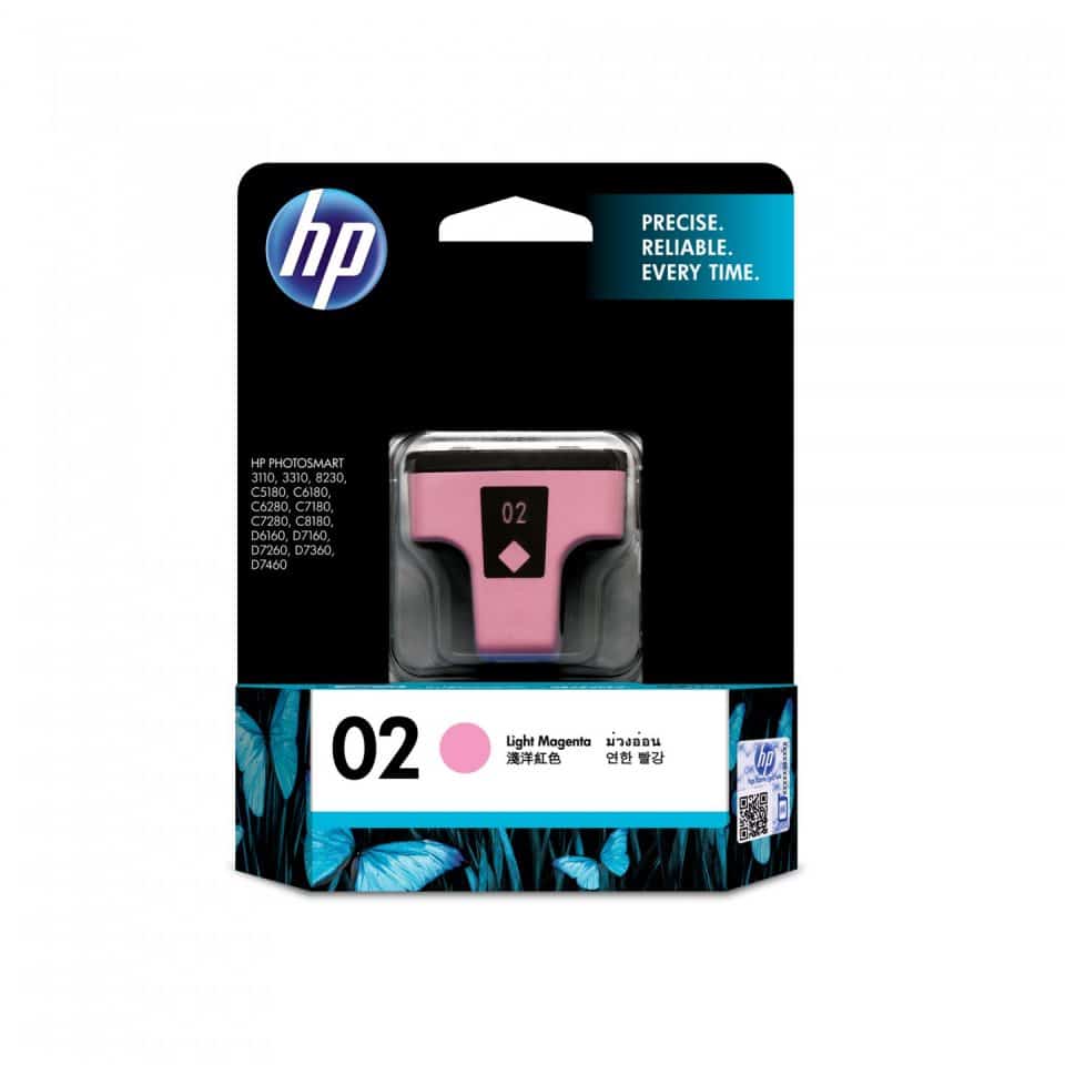 HP #02 Light Magenta Ink C8775WA