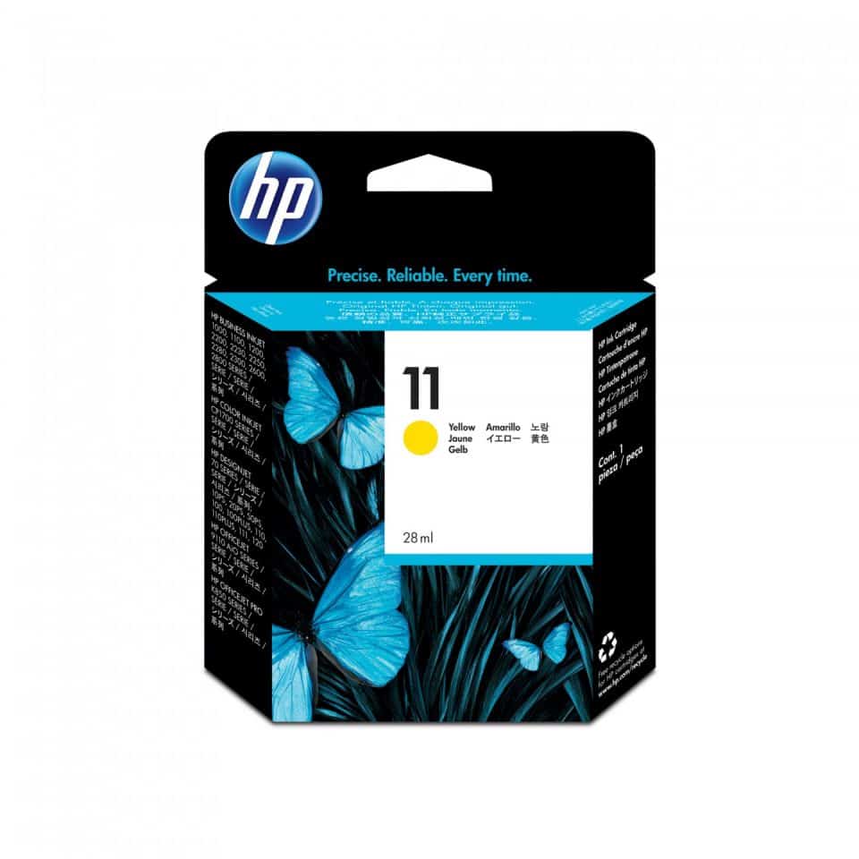 HP #11 Yellow Ink Cartridge C4838A