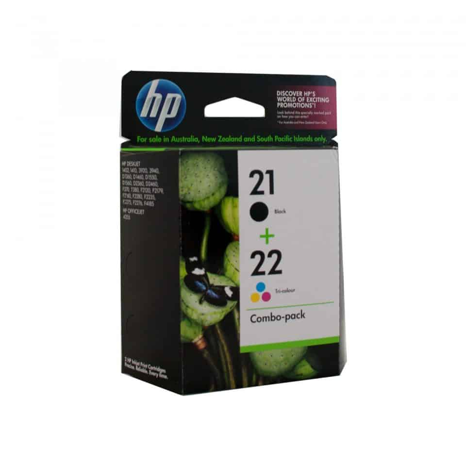 HP #21/22 Ink Twin Pack