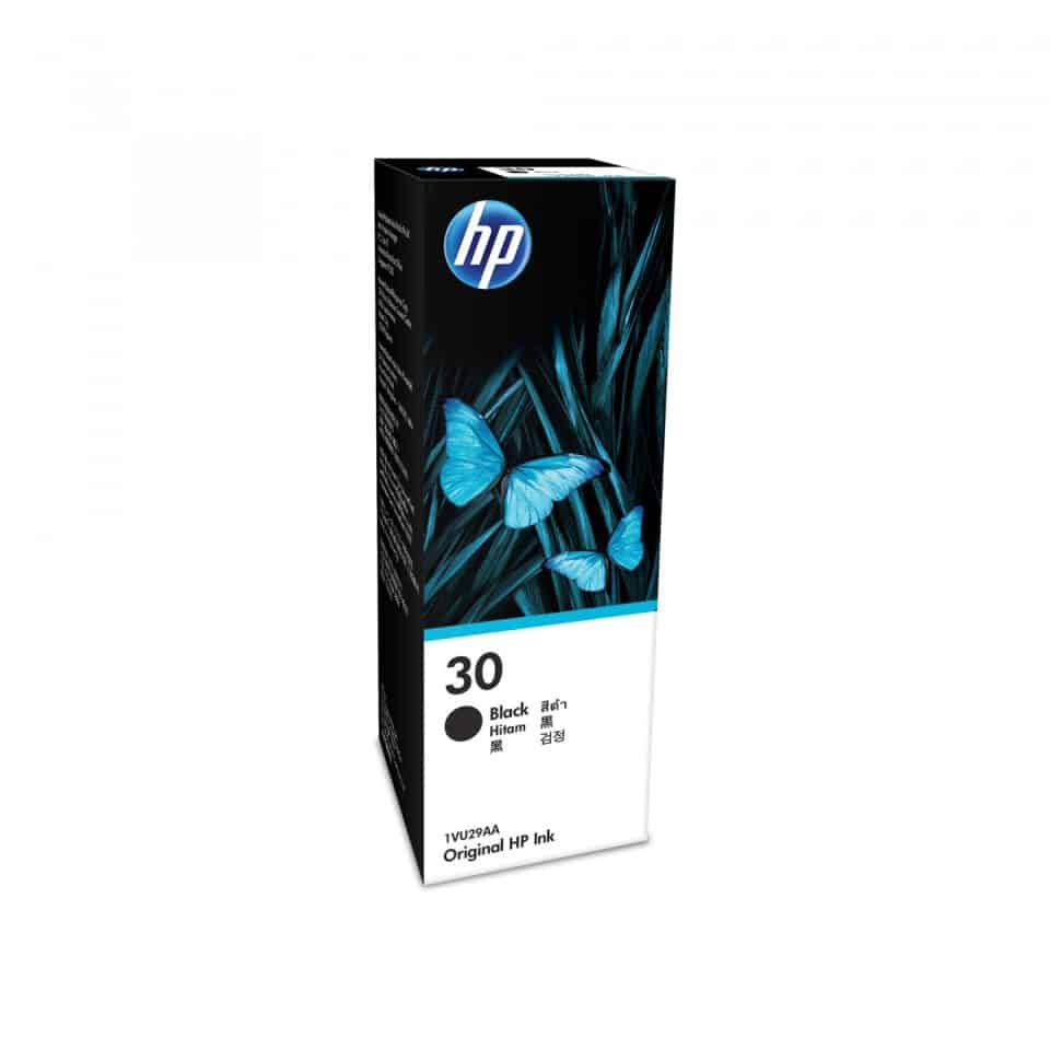 HP #30 Black Ink Bottle 1VU29AA