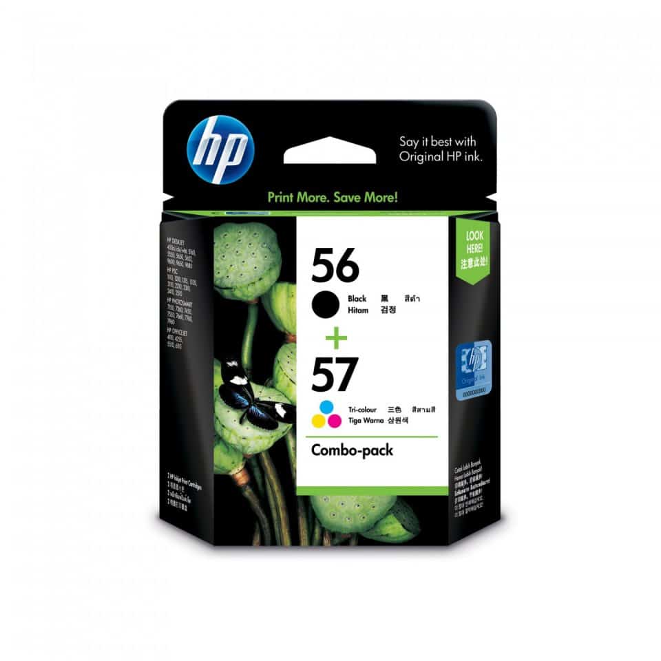 HP #56/57 Ink Twin Pack