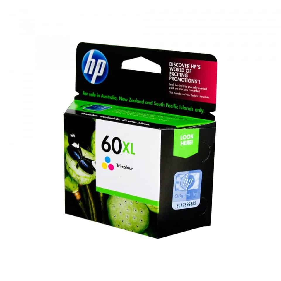 HP #60XL Tri Col Ink CC644WA