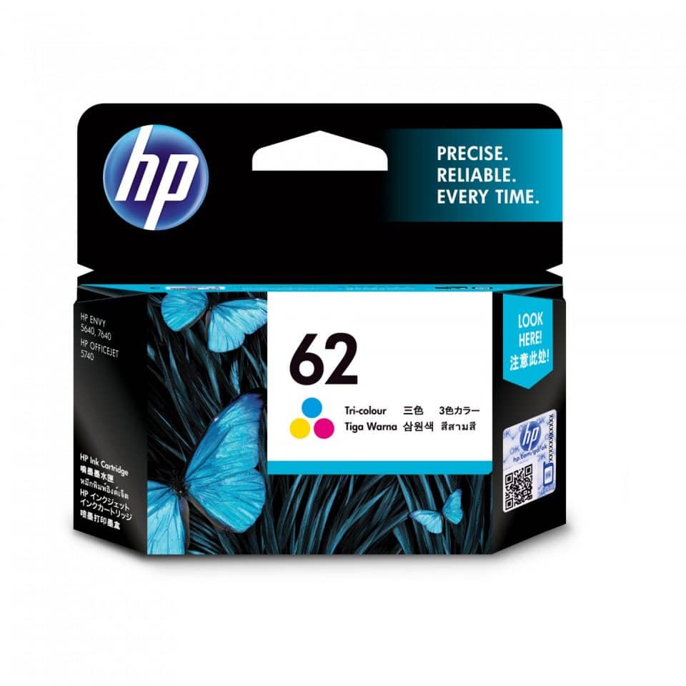 HP #62 Tri Col Ink C2P06AA