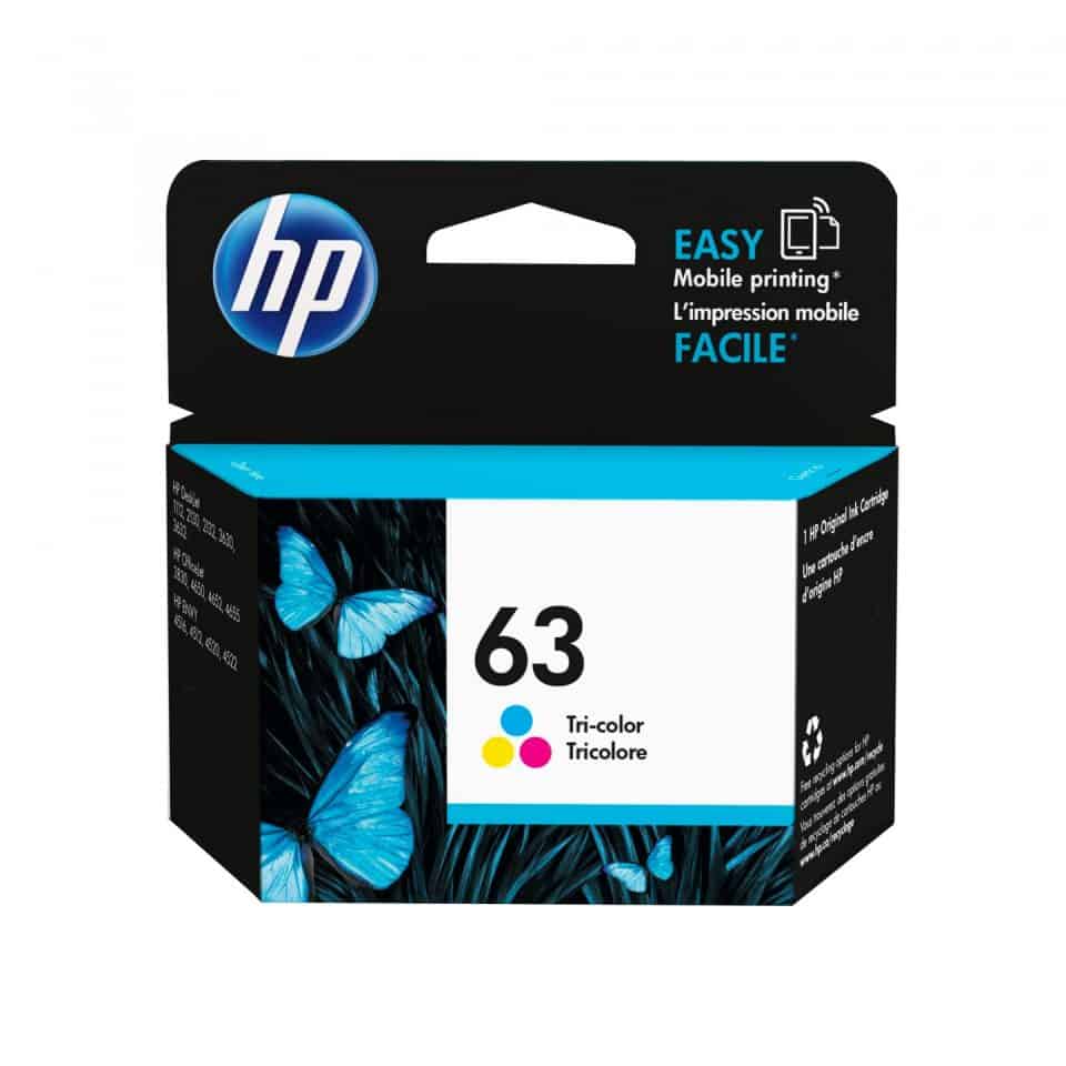 HP #63 Tri Col Ink F6U61AA