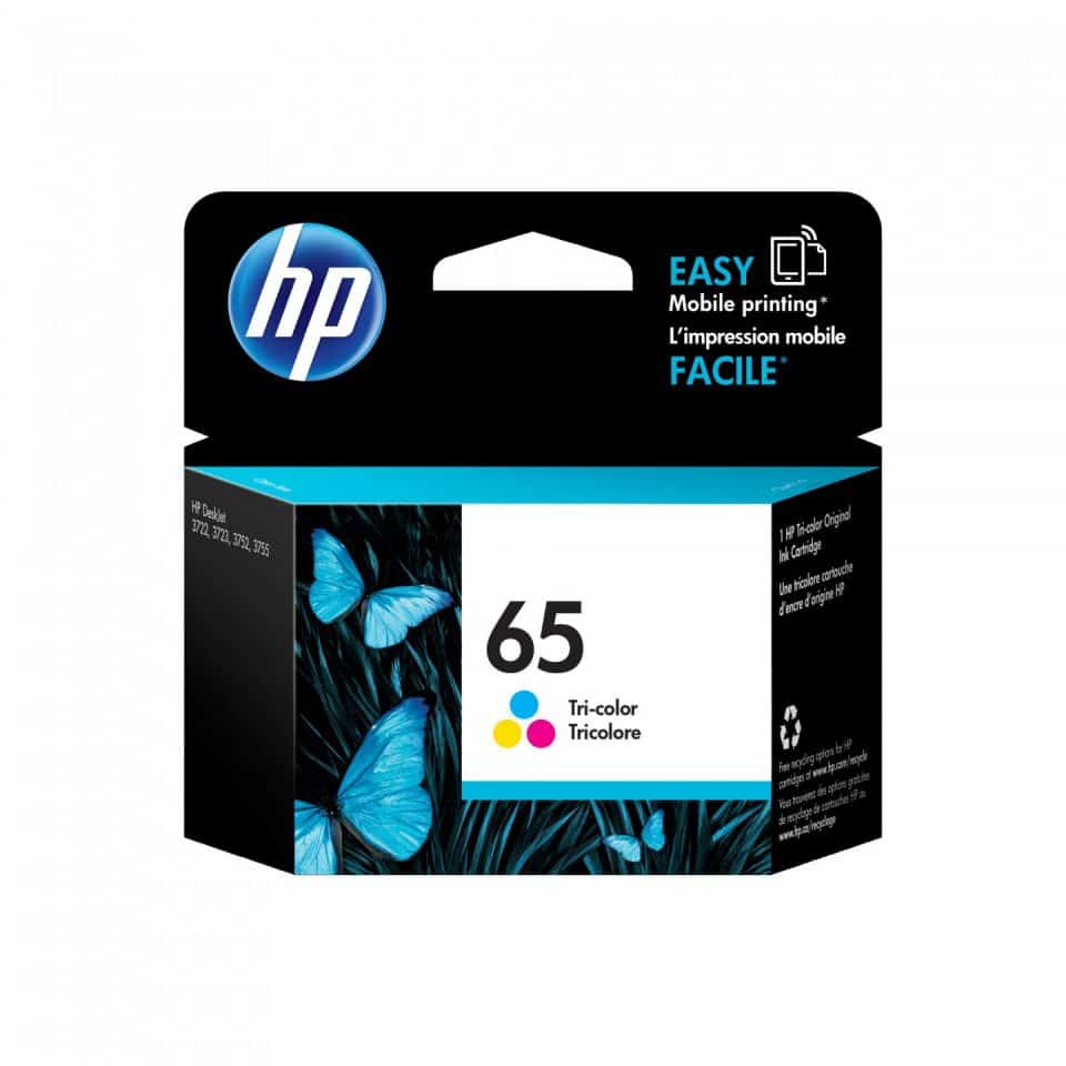 HP #65 Tri Col Ink N9K01AA
