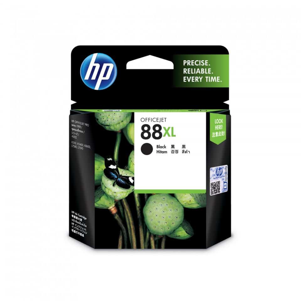 HP #88XL Black Ink Cartridge C9396A