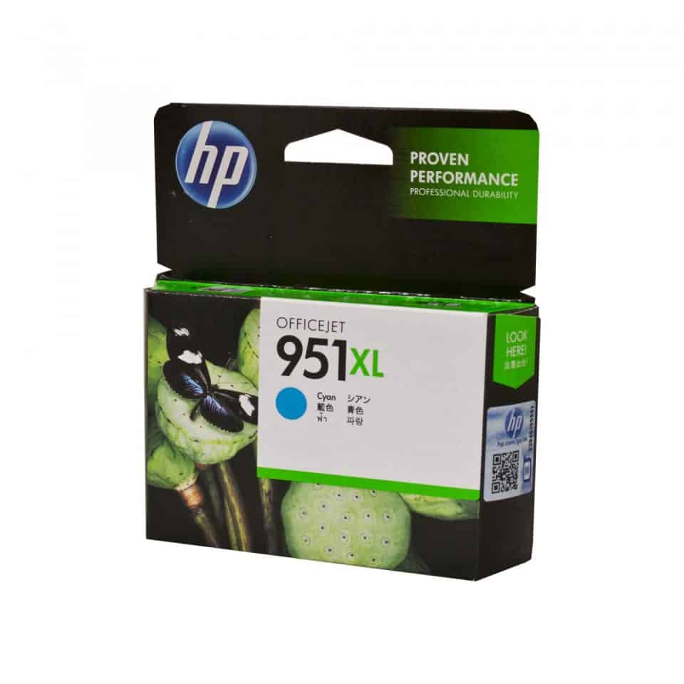 HP #951XL Cyan Ink CN046AA