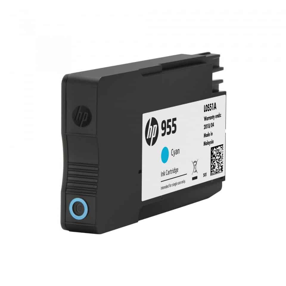 HP #955 Cyan Ink L0S51AA