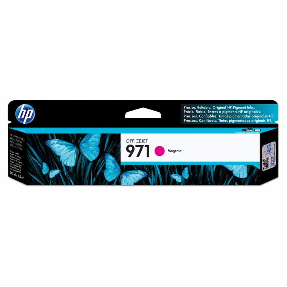 HP #971 Magenta Ink Cartridge CN623AA
