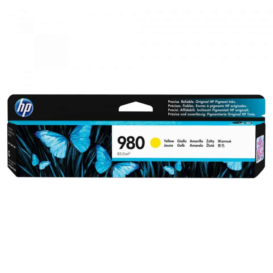 HP #980 Yellow Ink Cartridge D8J09A