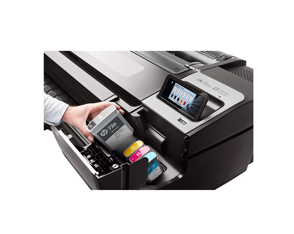 HP Scanner SD &amp; DesignJet T1700 Dual Roll 44-Inch PostScript Printer Bundle (1GY94A)