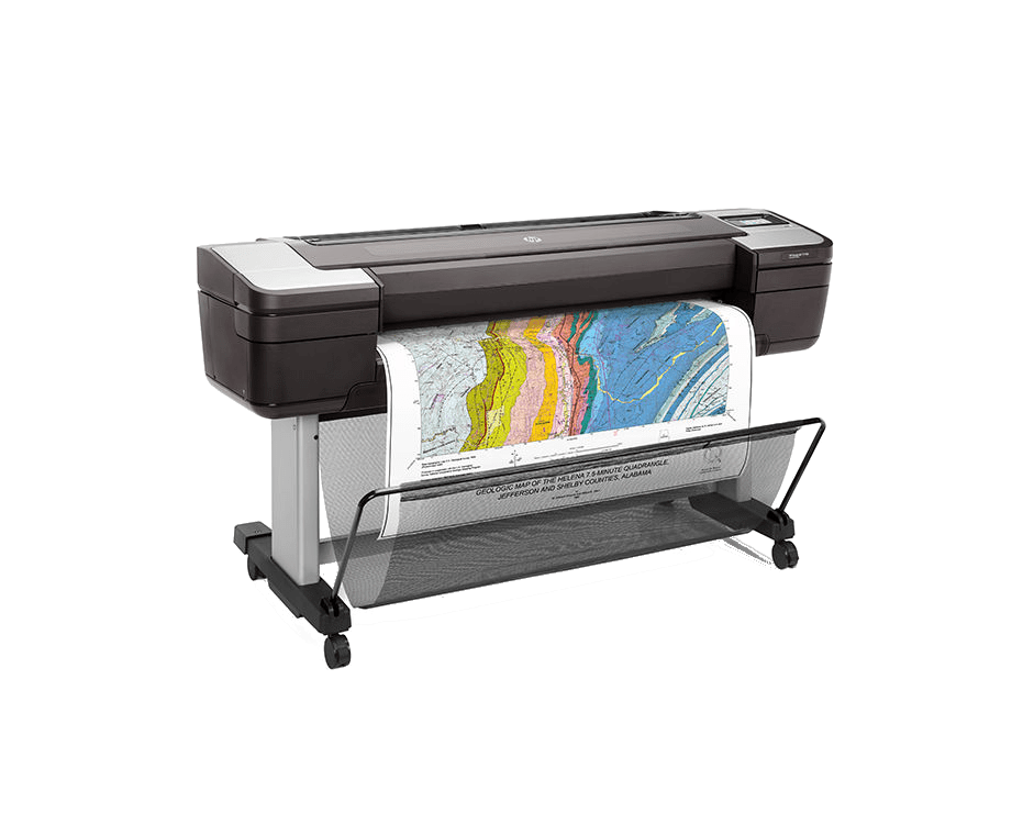 HP Scanner SD &amp; DesignJet T1700 Dual Roll 44-Inch PostScript Printer Bundle (1GY94A)