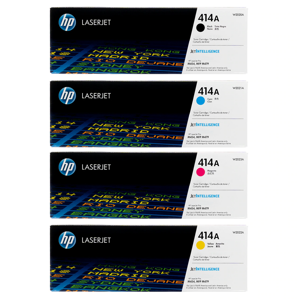 HP #414A Black Toner Cartridge (W2020A)