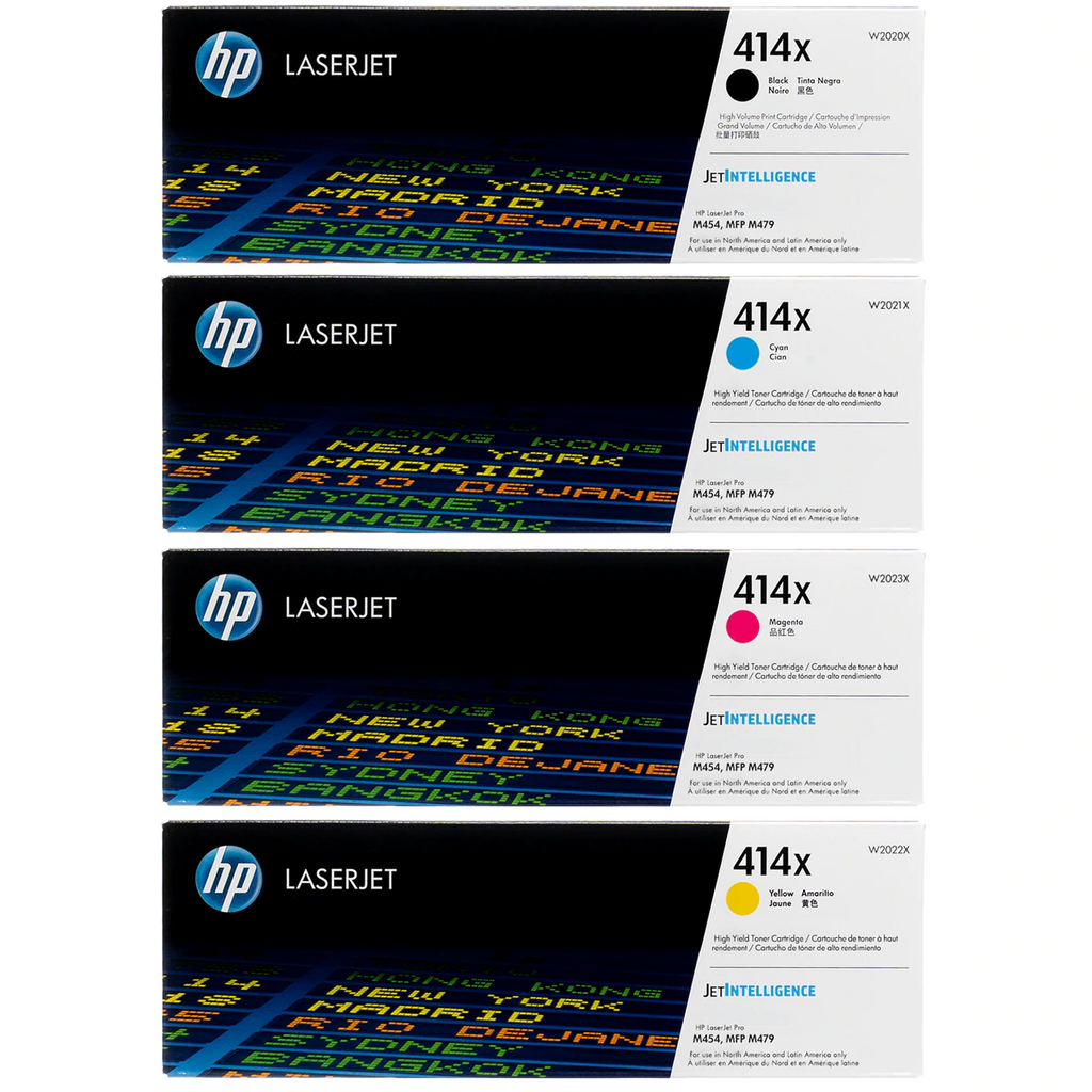 HP #414X Black Toner Cartridge (W2020X)