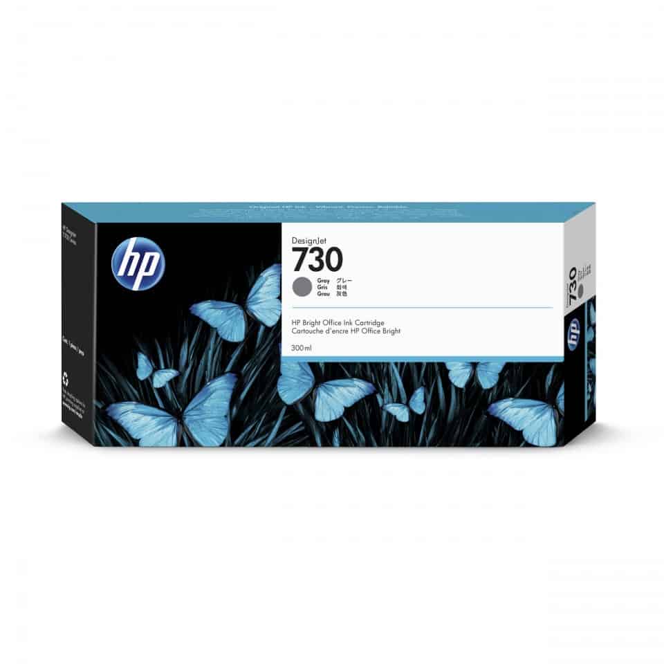 HP 730 300-ml Grey Ink Cartridge (P2V72A)