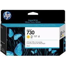 HP 730 130-ml Yellow Ink Cartridge (P2V64A)