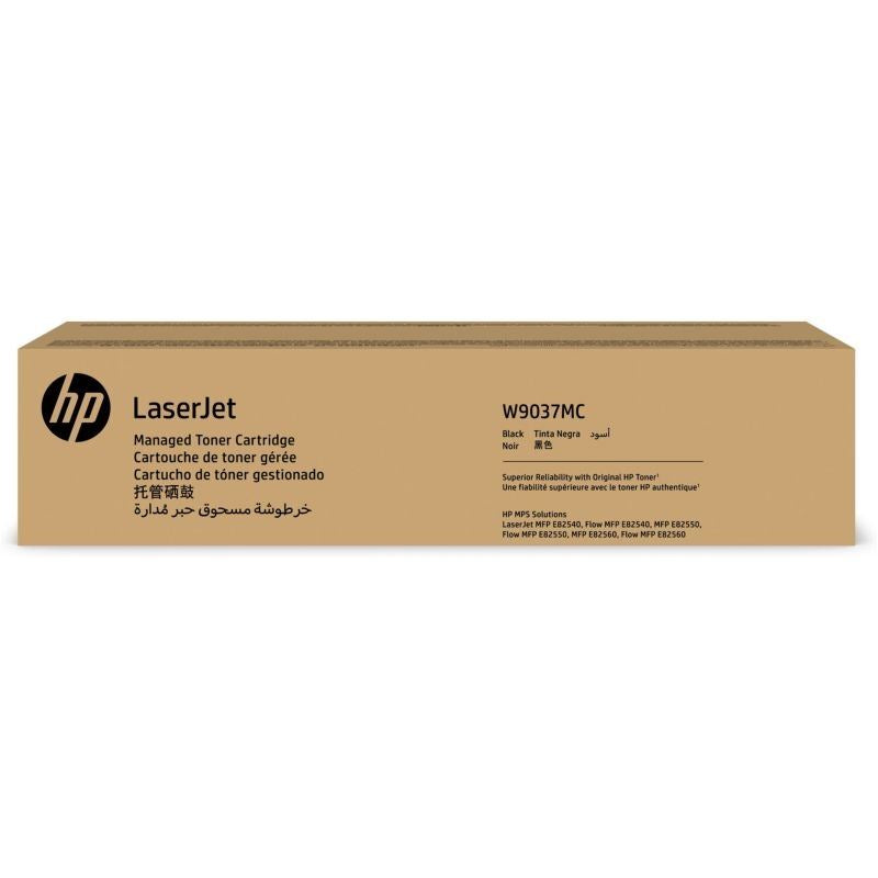 HP Black Managed LJ Toner Cartridge - 58k page yield (W9037MC)