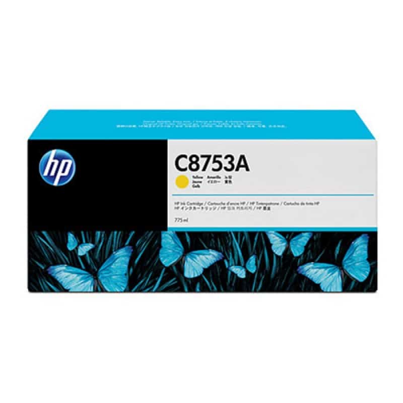 HP C8753A 775-ml Yellow Ink Cartridge (C8753A)